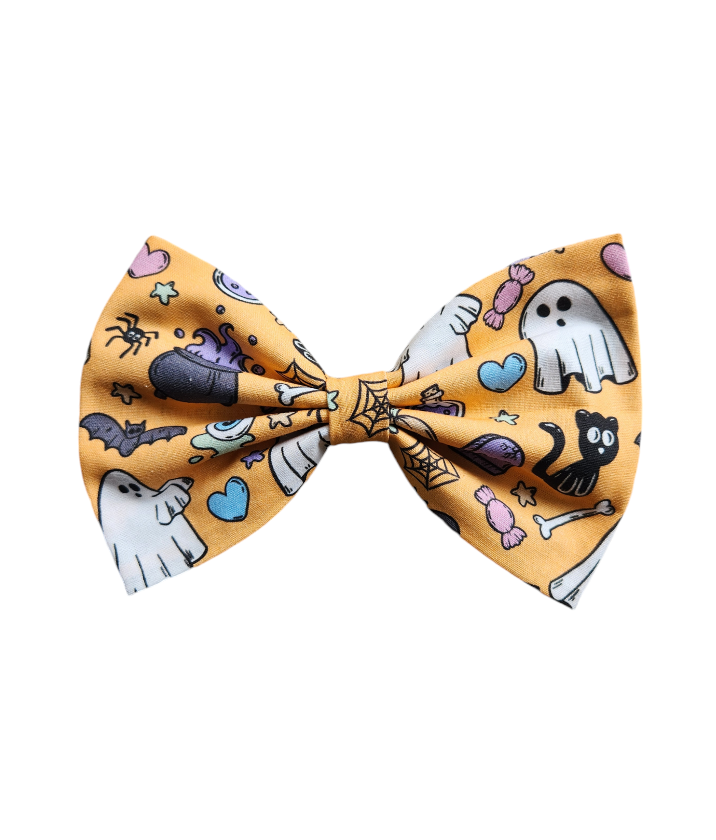 Light Orange Spooky Bow