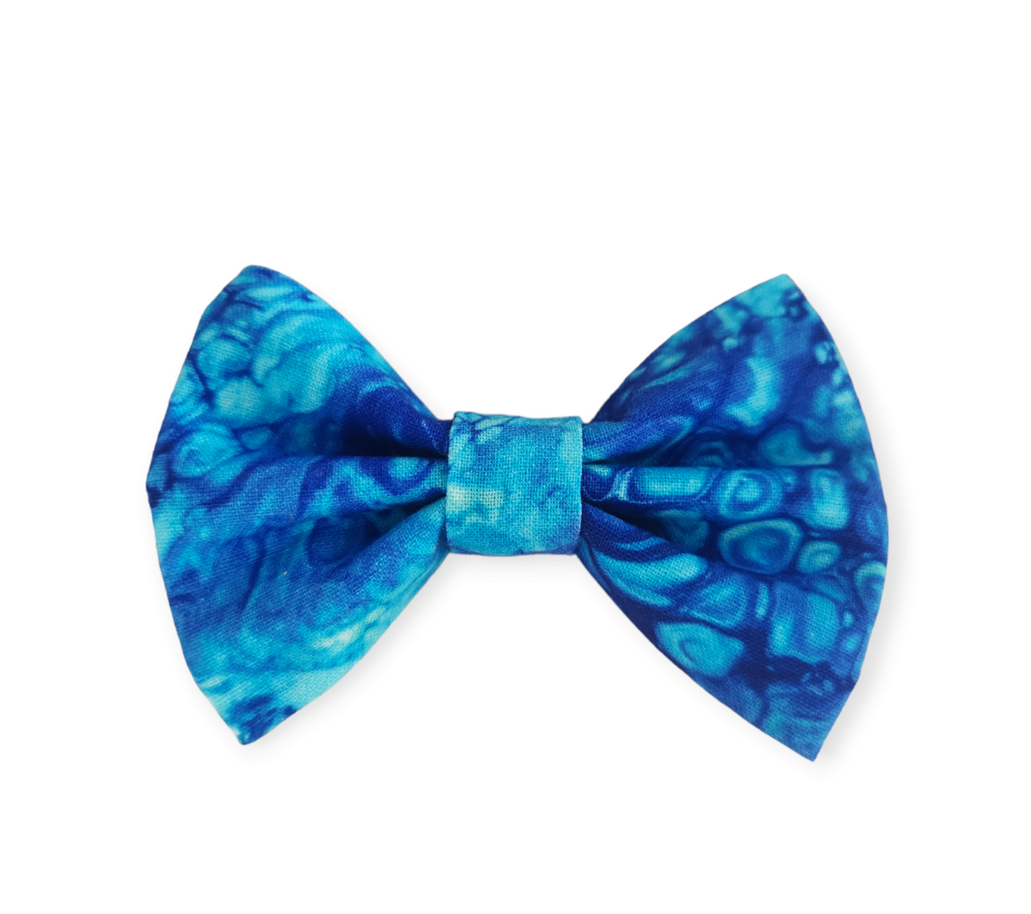Small Classic Blue Bow