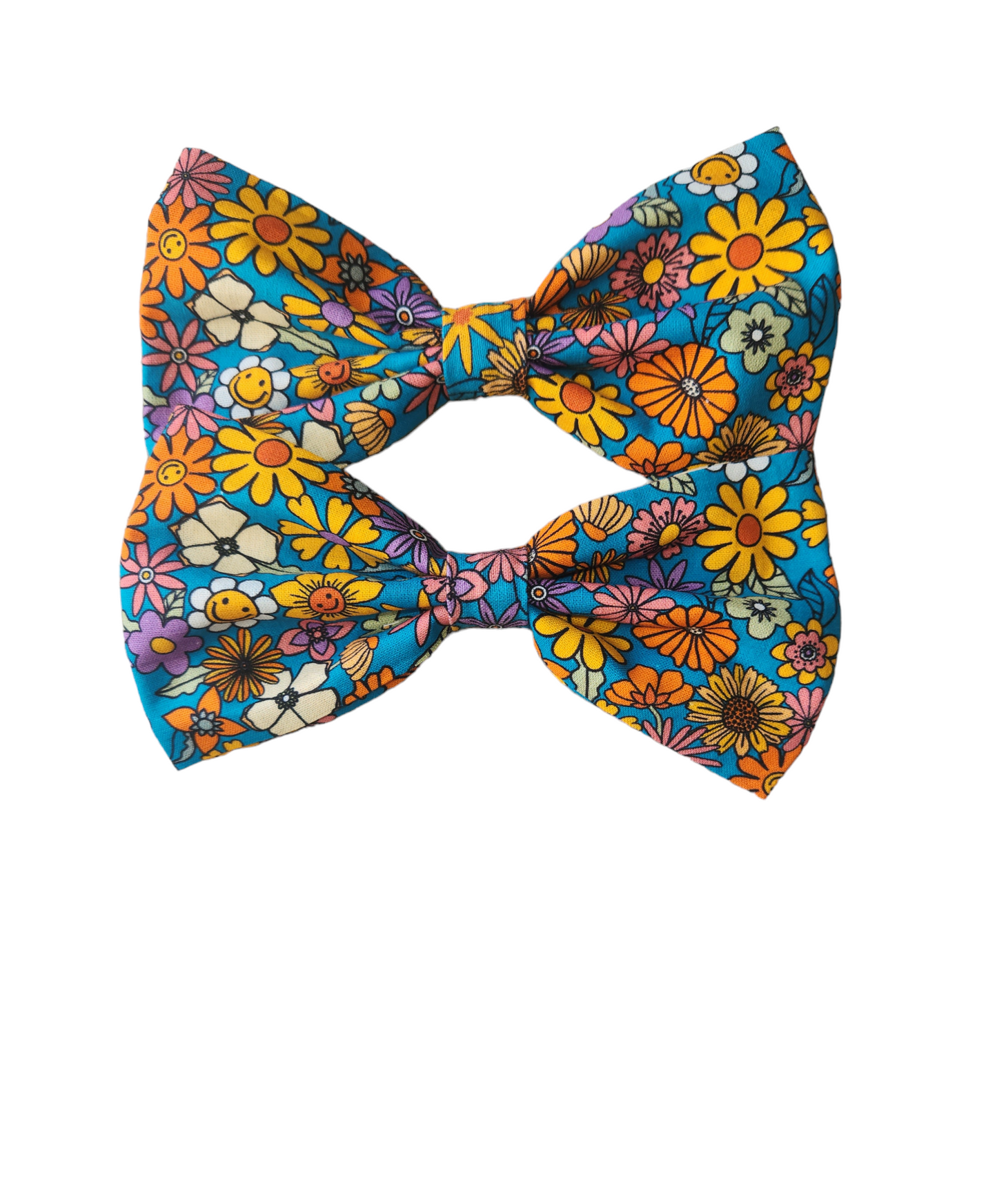 Large Happy Flower Bows