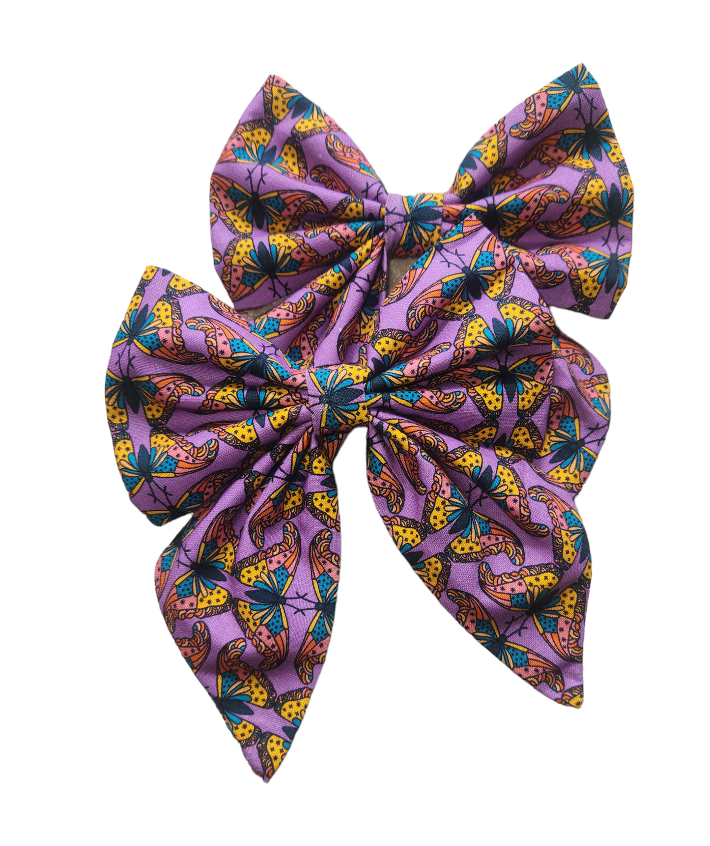 Large to Medium Butterfly Sailor Bow