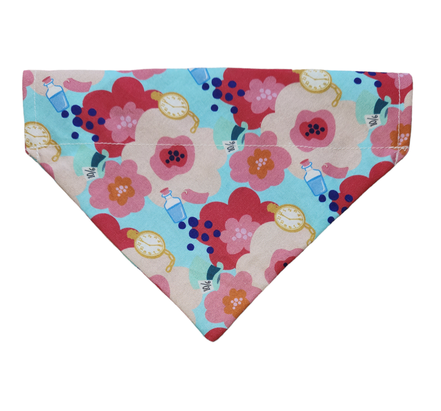 Small/Medium Flower Alice Bandanna