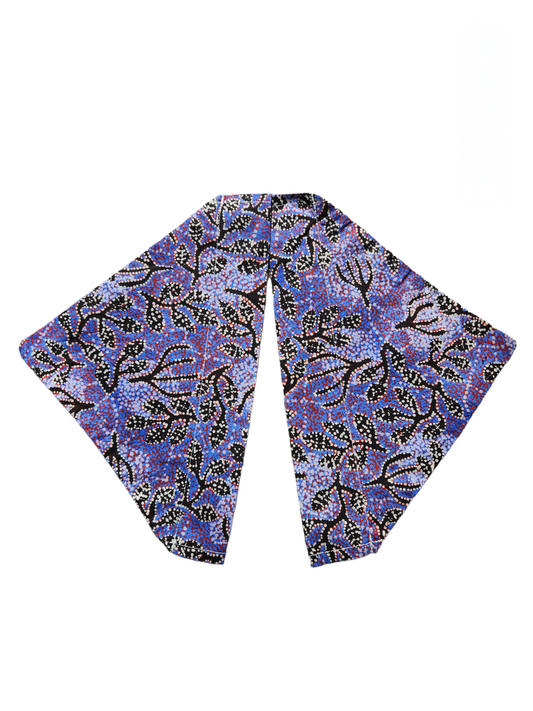 Large Purple Water Dreaming Bandanna