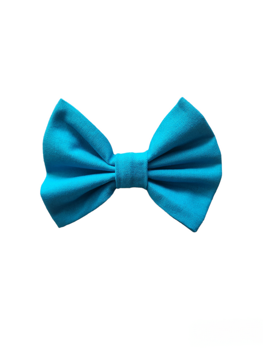 Small Baby Blue Bow