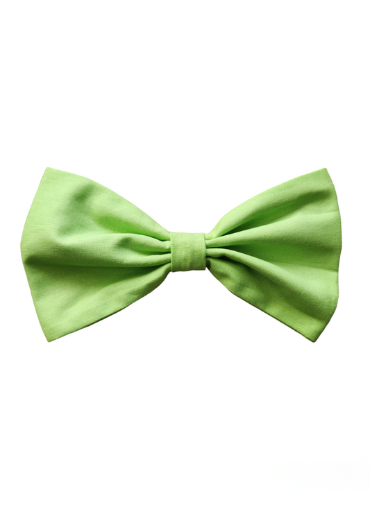 Large Lime Green Bow