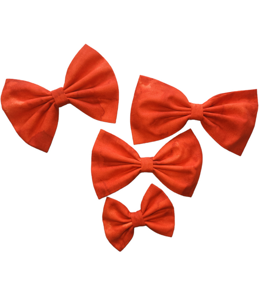 Blood Orange Bows