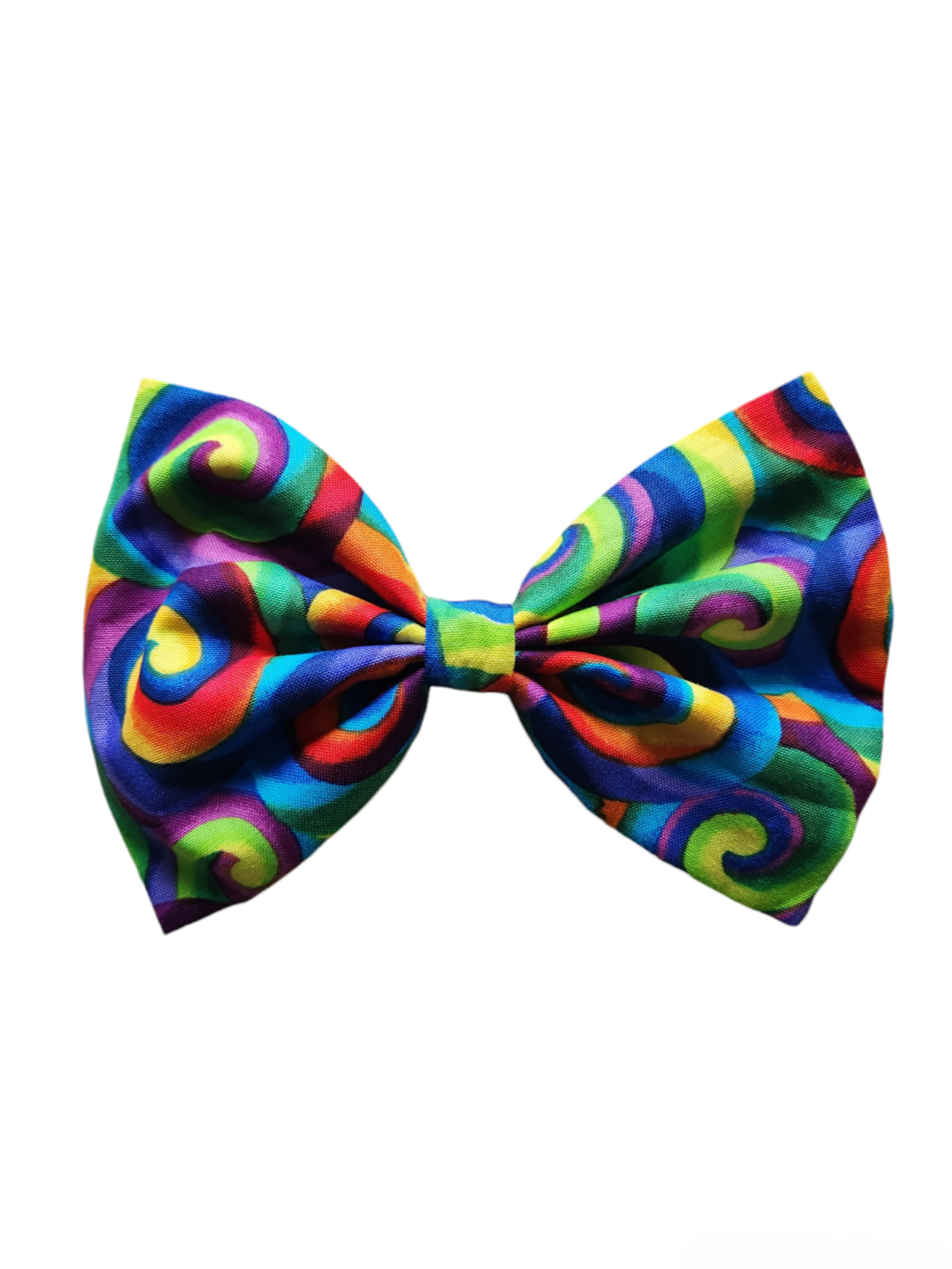 Swirling Rainbow Bow