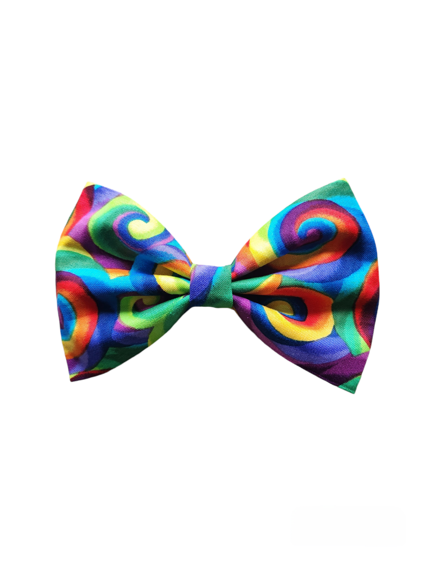 Swirling Rainbow Bow