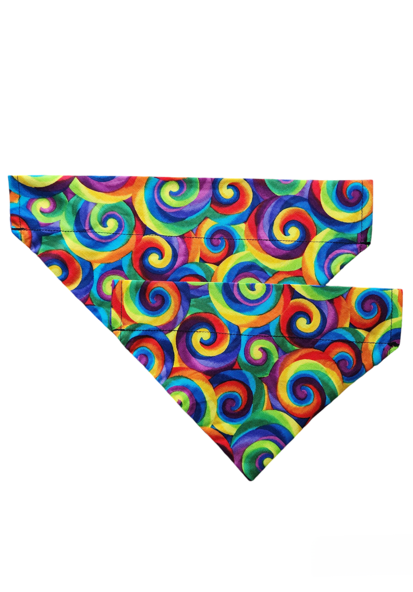 Swirling Rainbow Bandanna