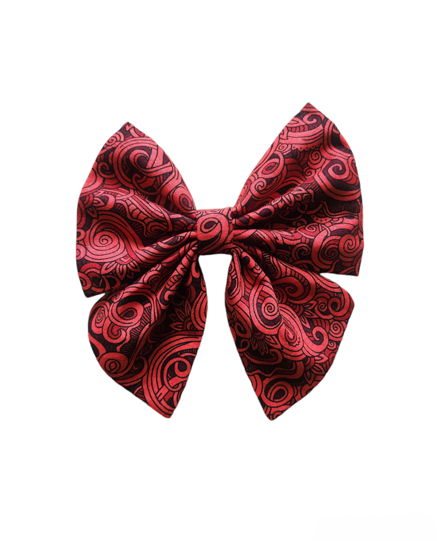 Tonga Swirl Sailor Bow