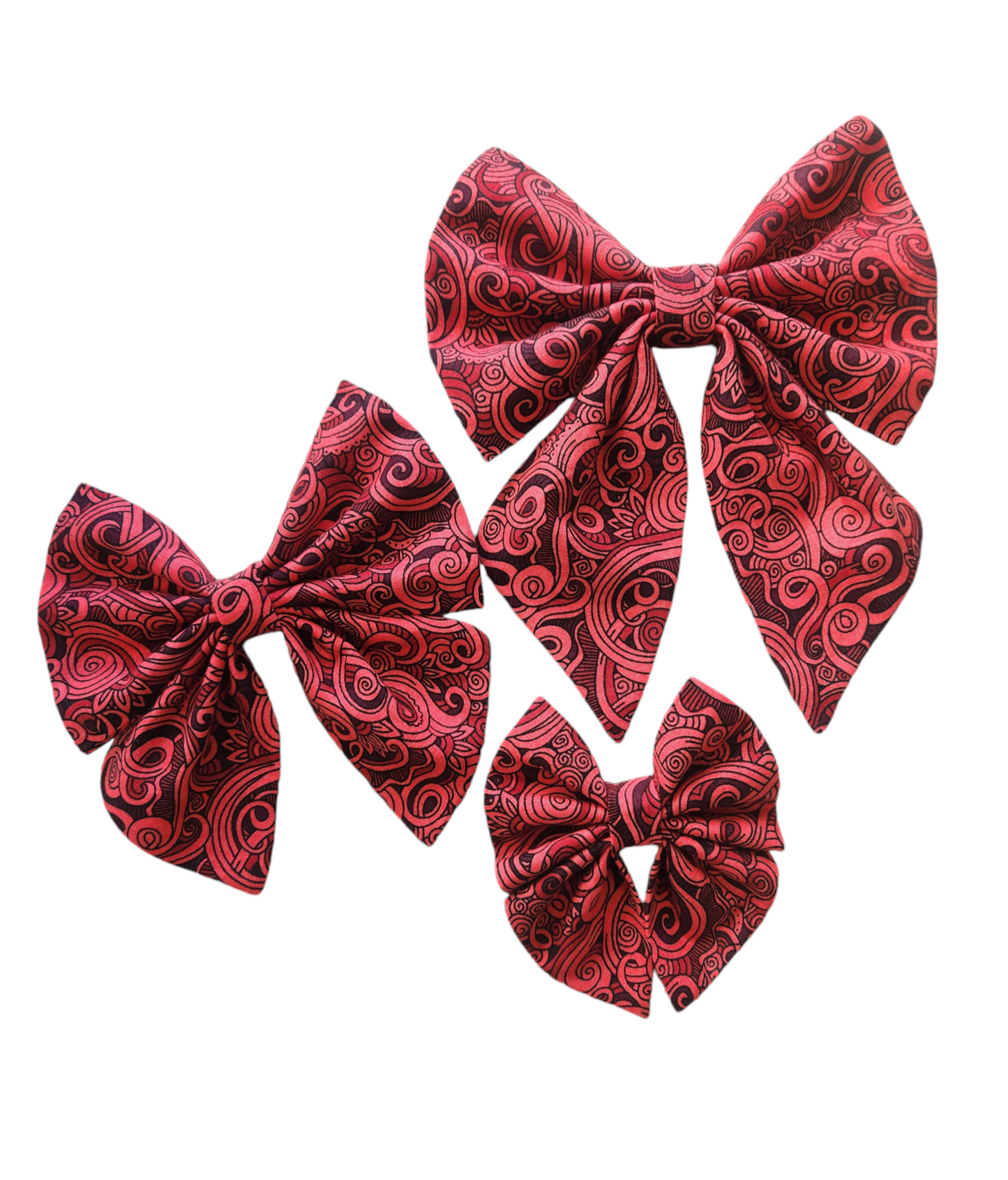 Tonga Swirl Sailor Bow