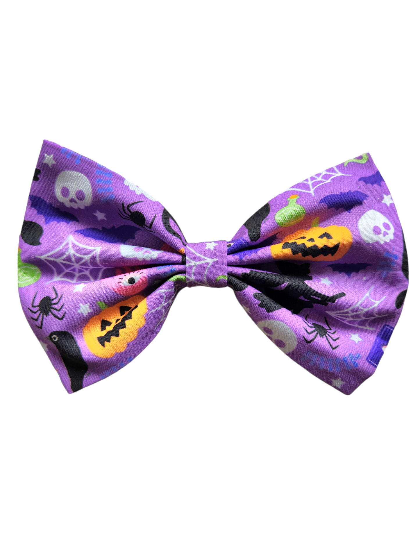 Purple Spooky Bow