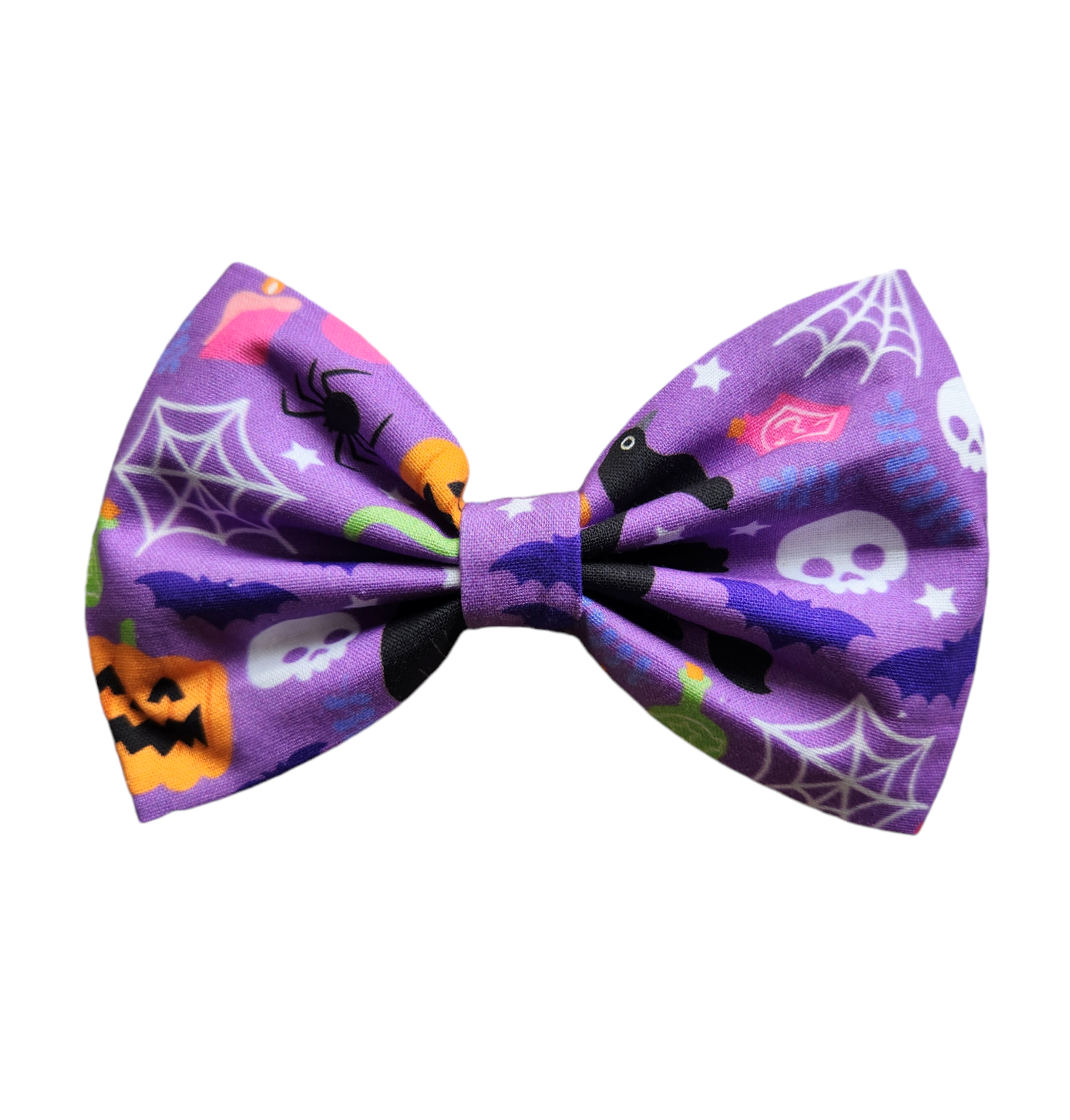 Purple Spooky Bow