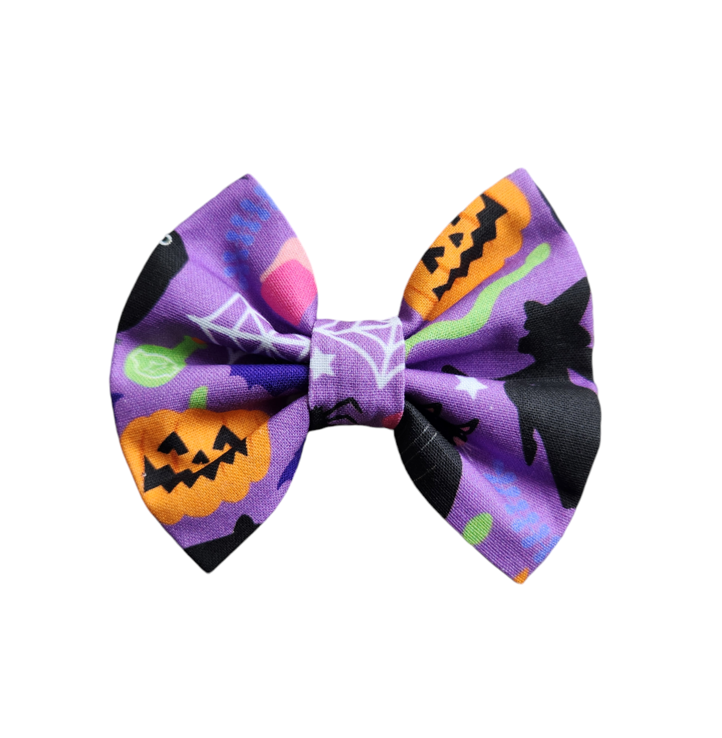 Purple Spooky Bow