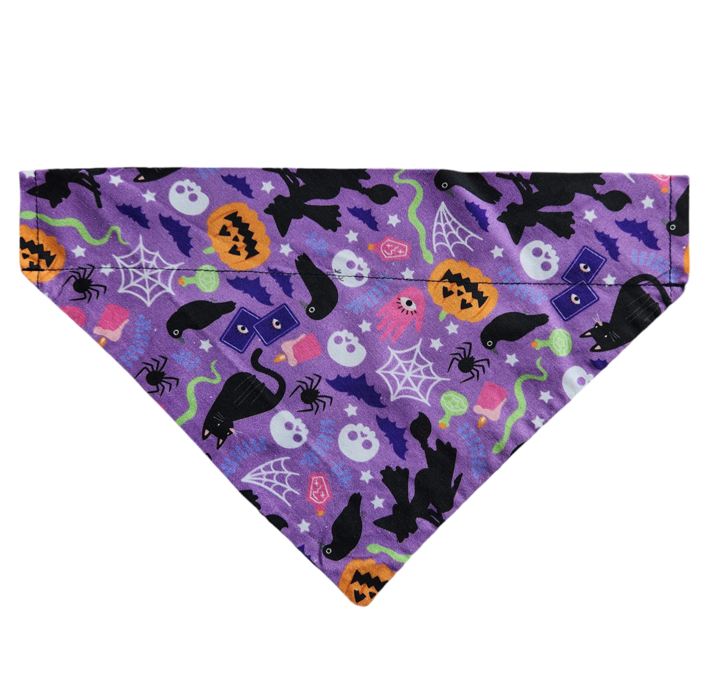 Purple Spooky Bandanna