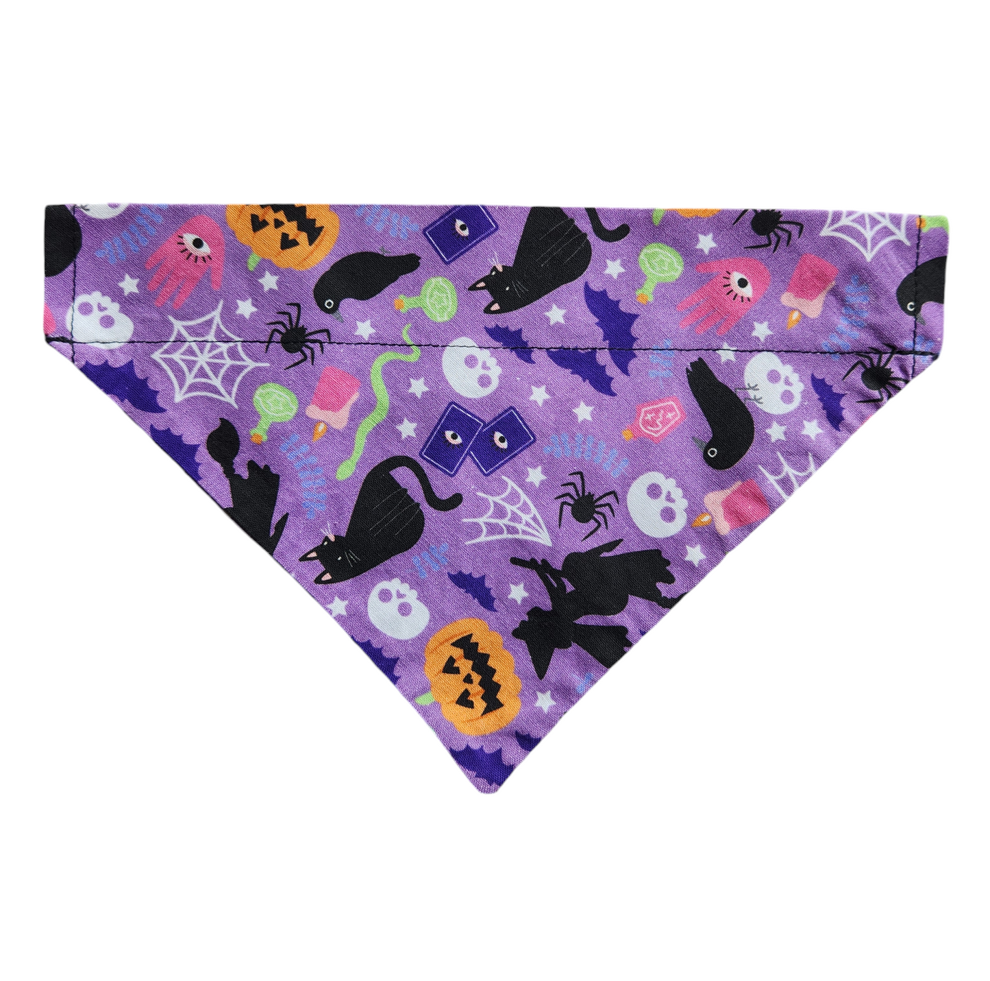 Purple Spooky Bandanna