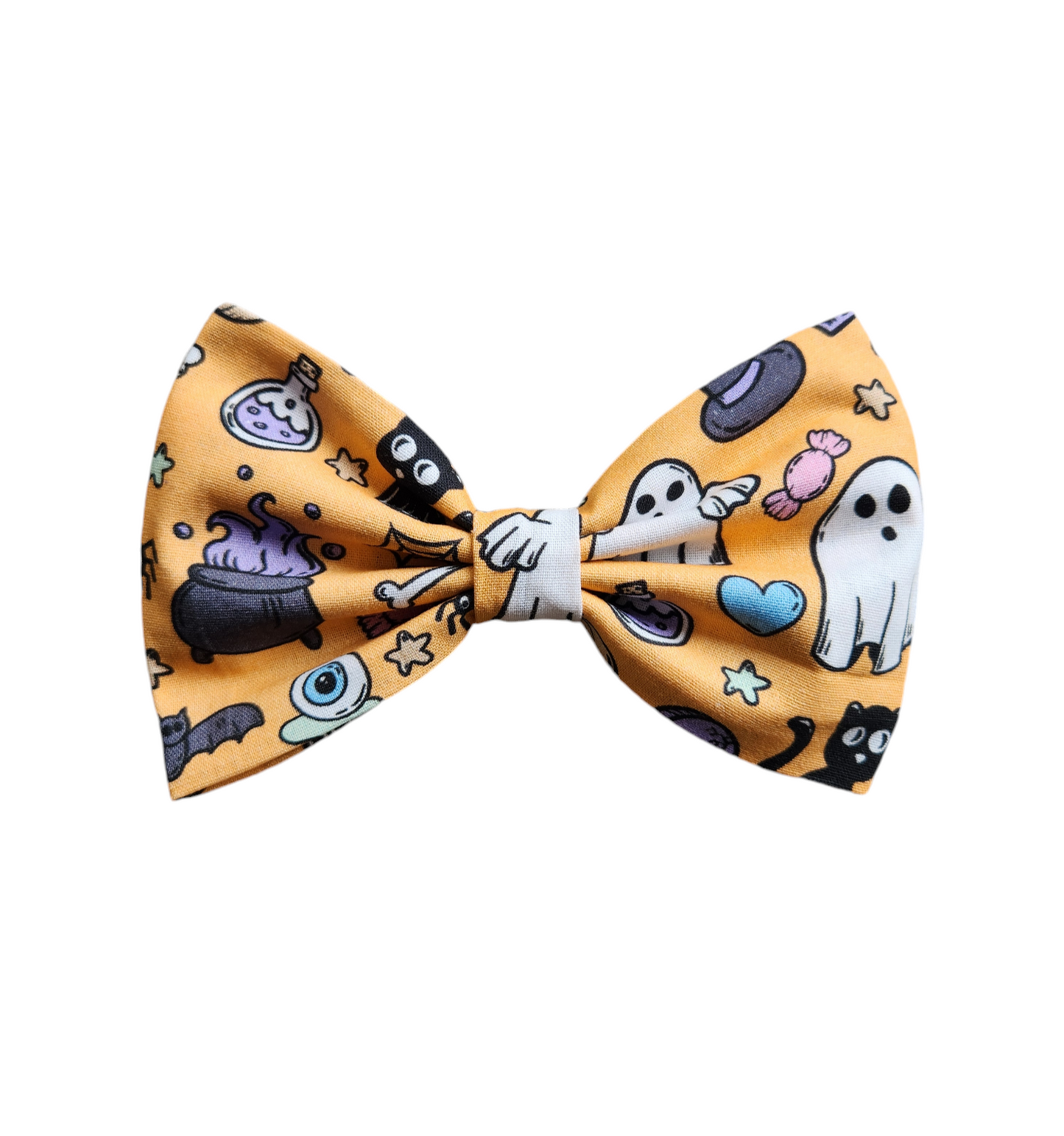 Light Orange Spooky Bow