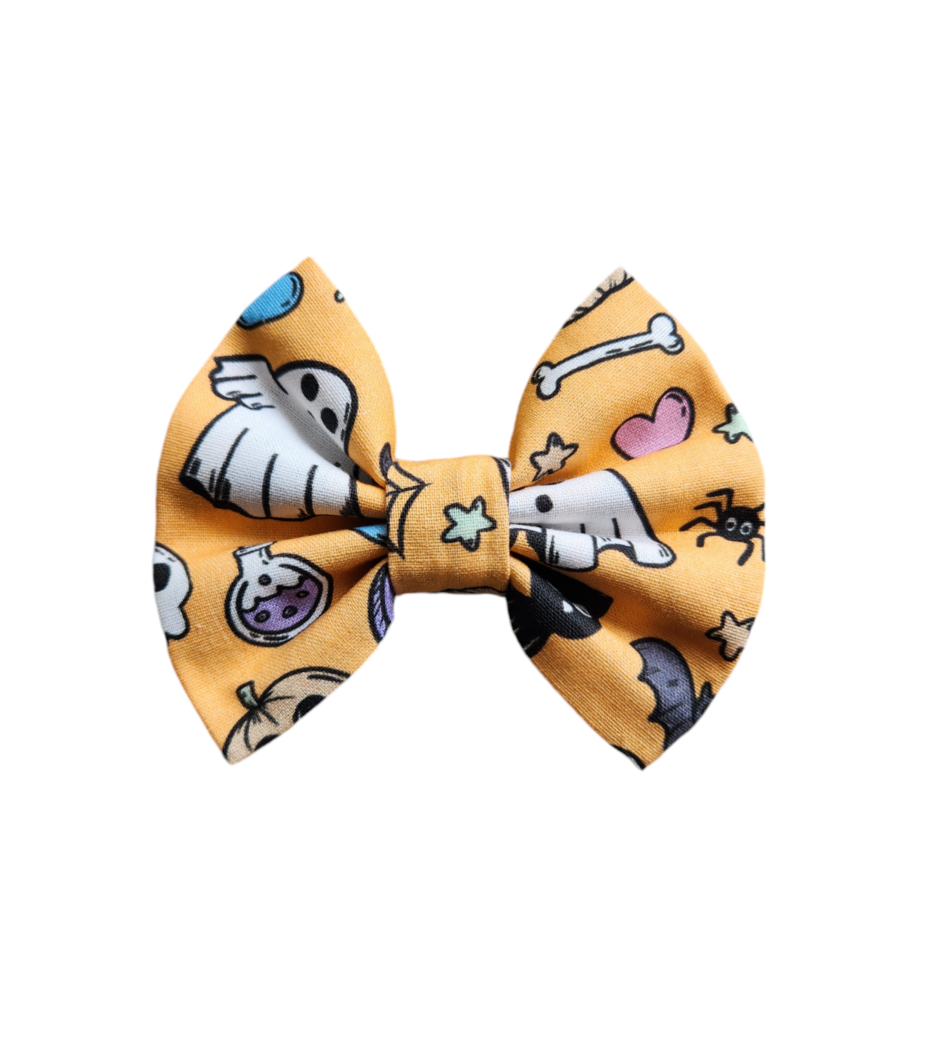 Light Orange Spooky Bow