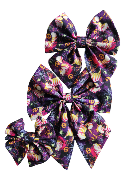 Cheshire Cat Sailor Bow