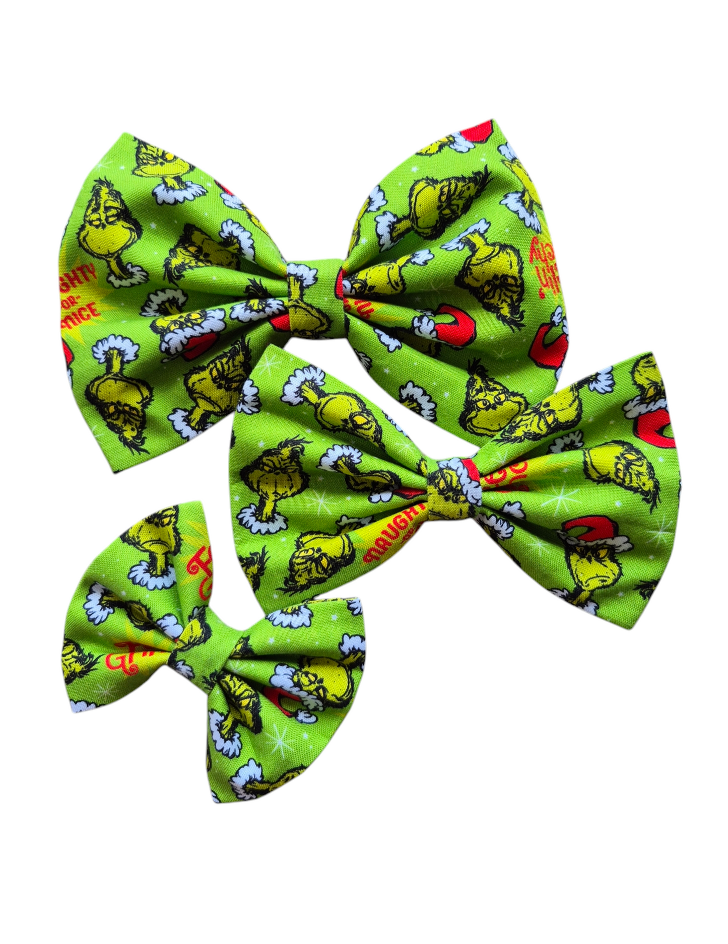 Grinch Bow