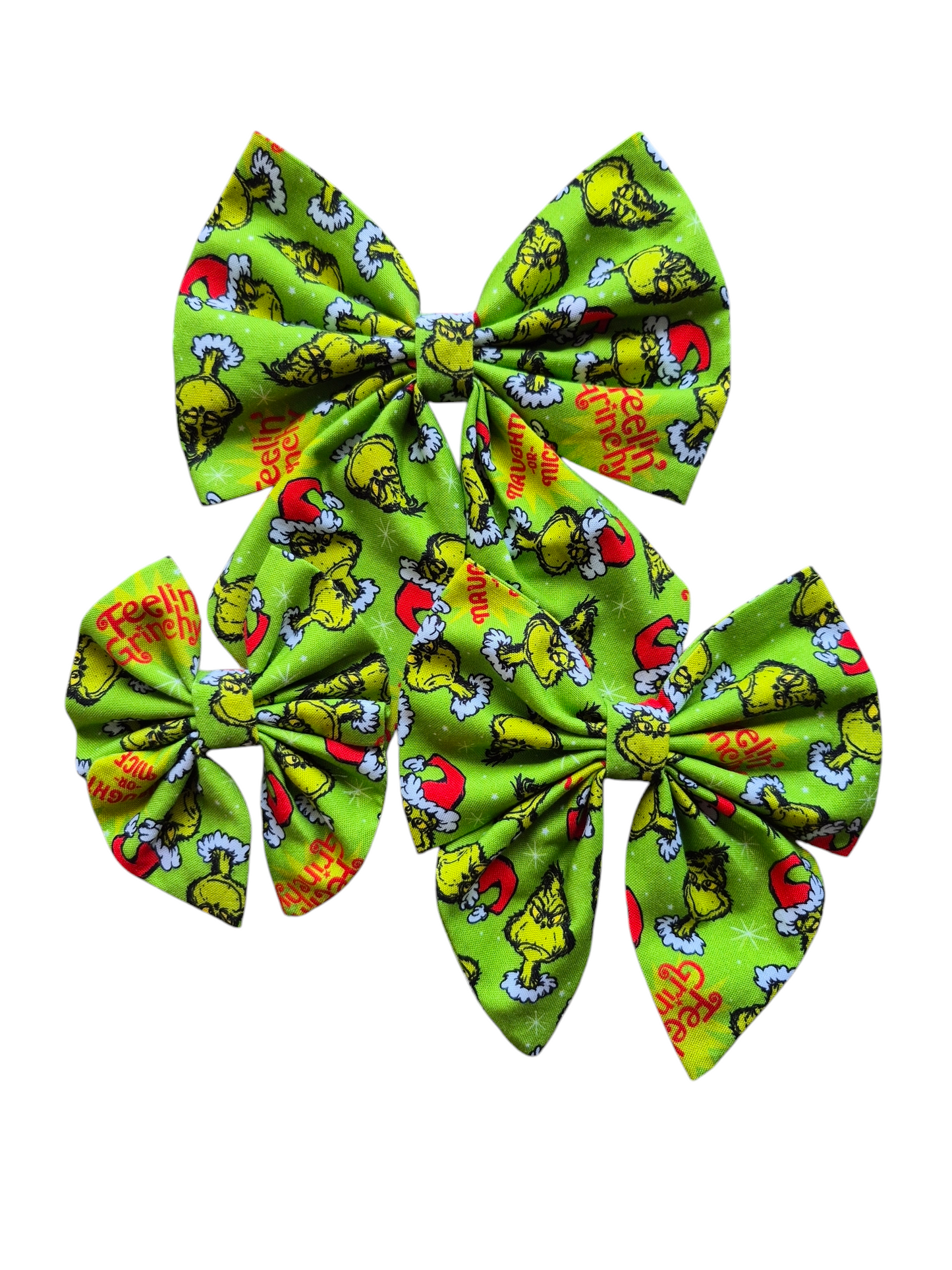 Grinch Sailor Bow