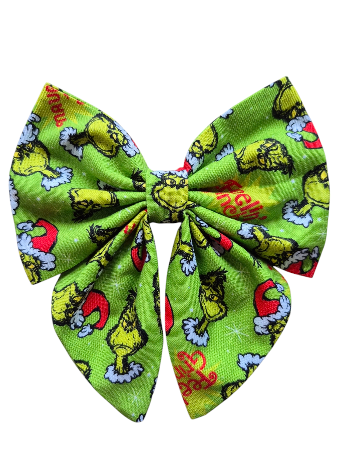 Grinch Sailor Bow