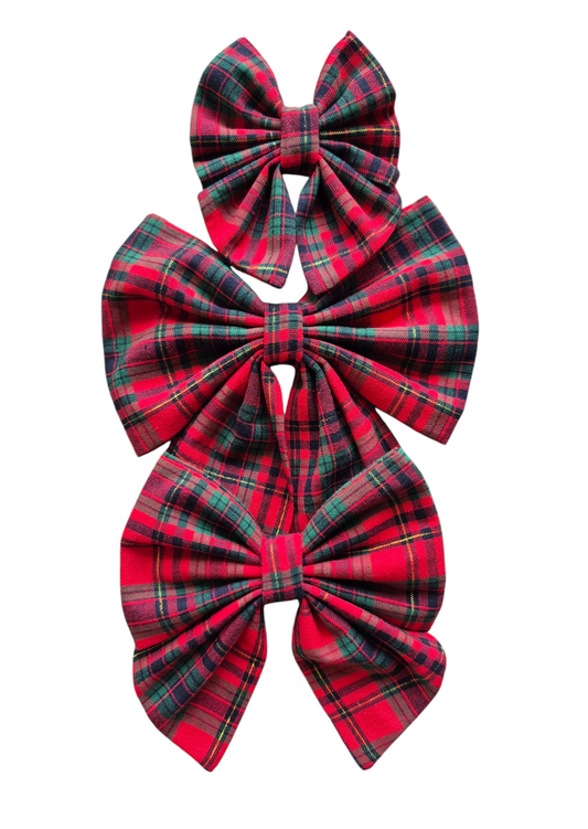 Tartan Sailor Bow