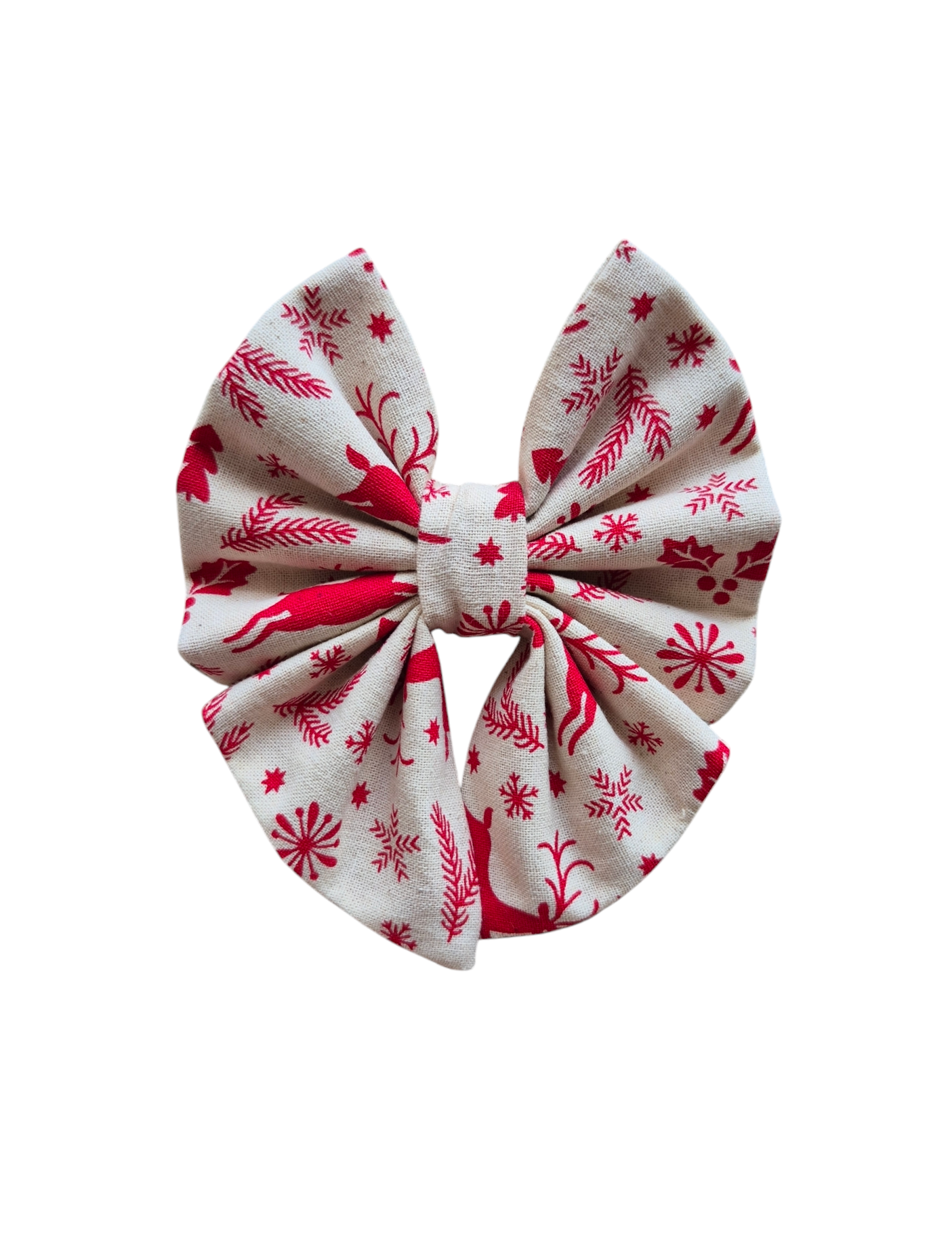 Reindeer Sailor Bow
