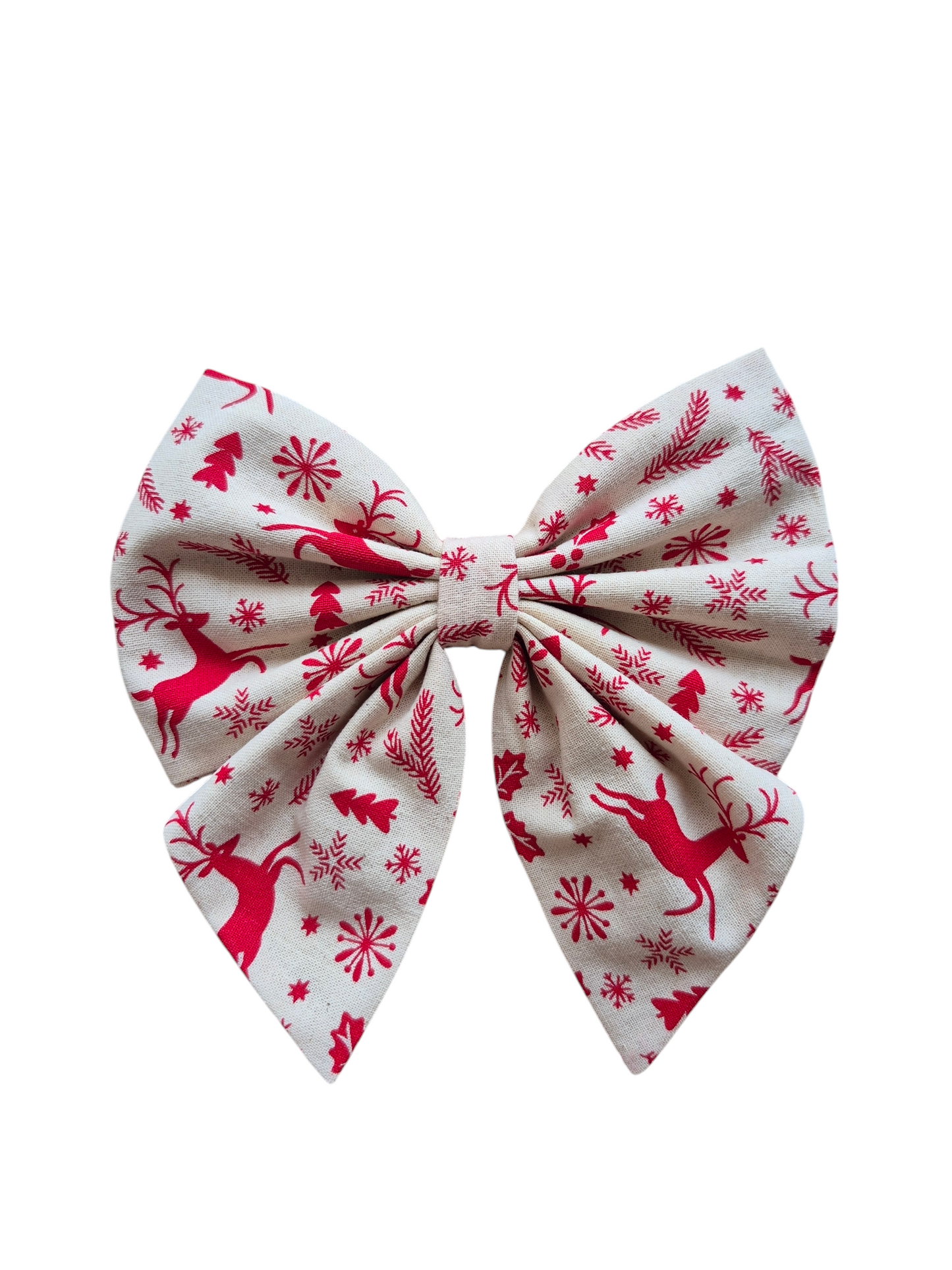 Reindeer Sailor Bow