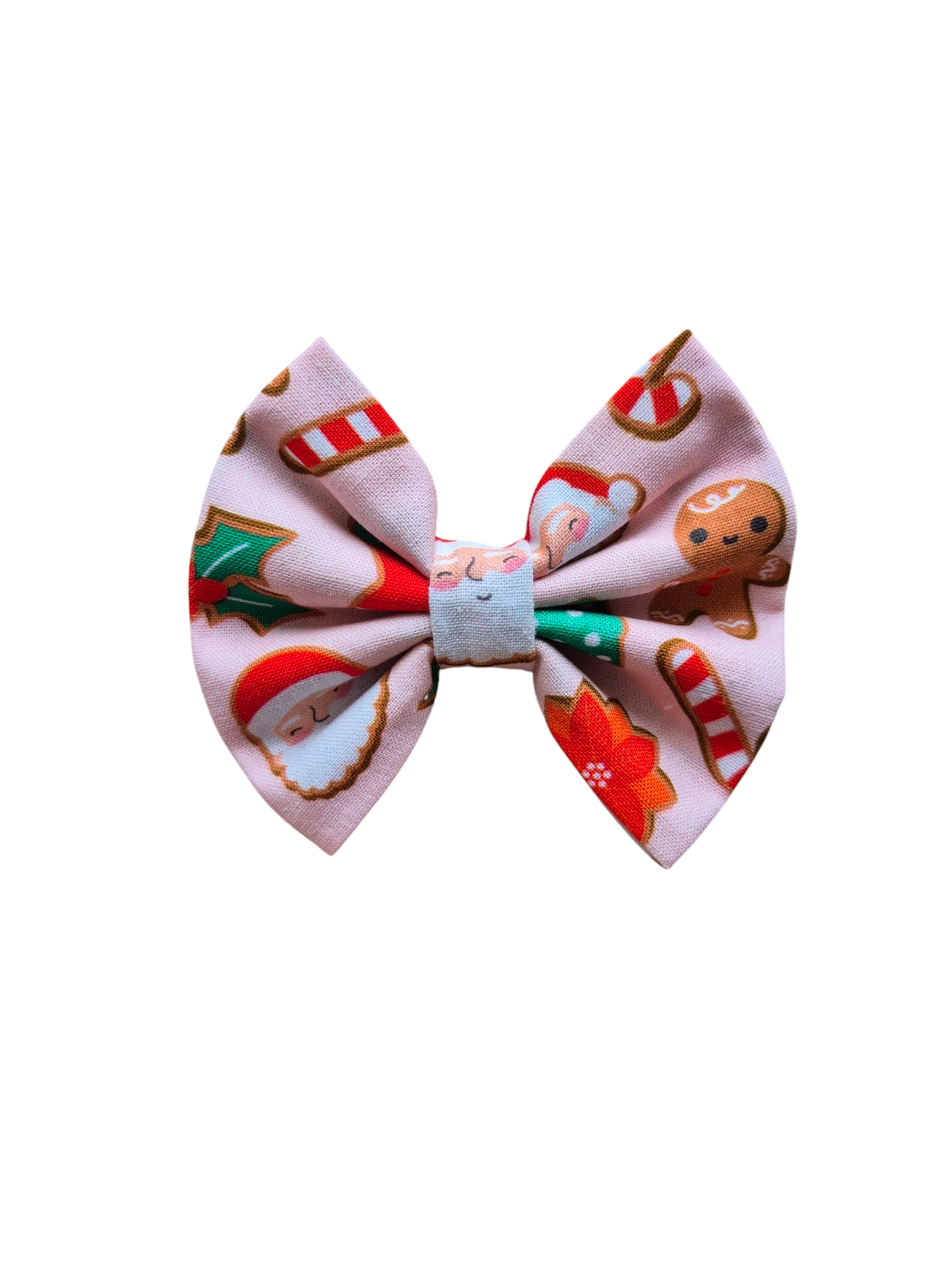 Pink Santa Goodies Bow