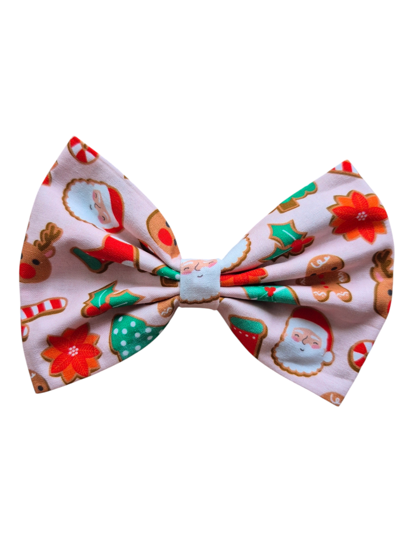 Pink Santa Goodies Bow