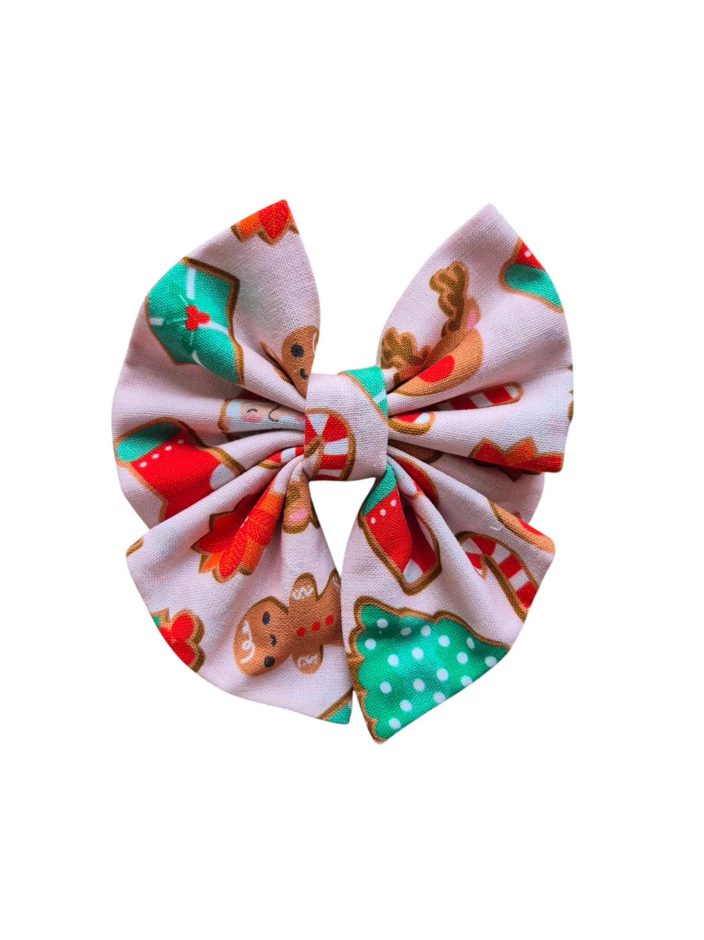 Pink Santa Goodies Sailor Bow