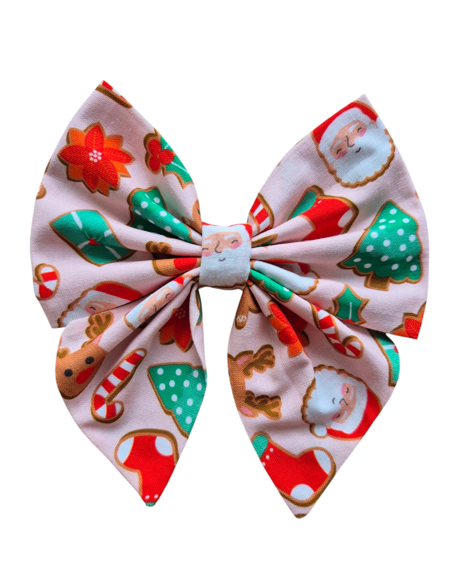 Pink Santa Goodies Sailor Bow