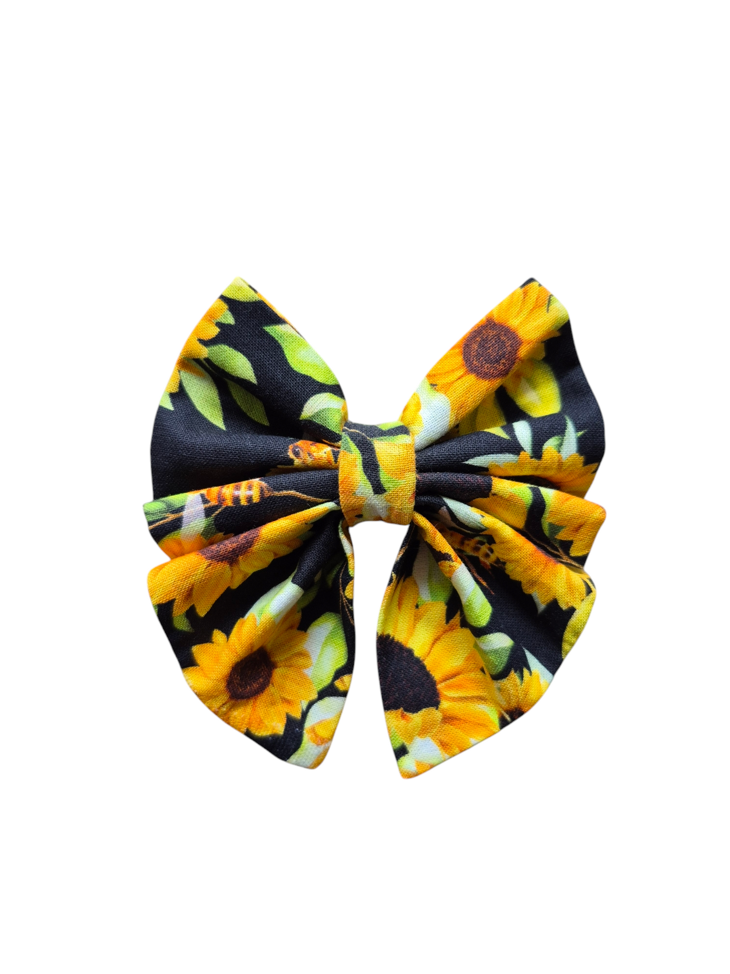 Sunflower Sailor Bow