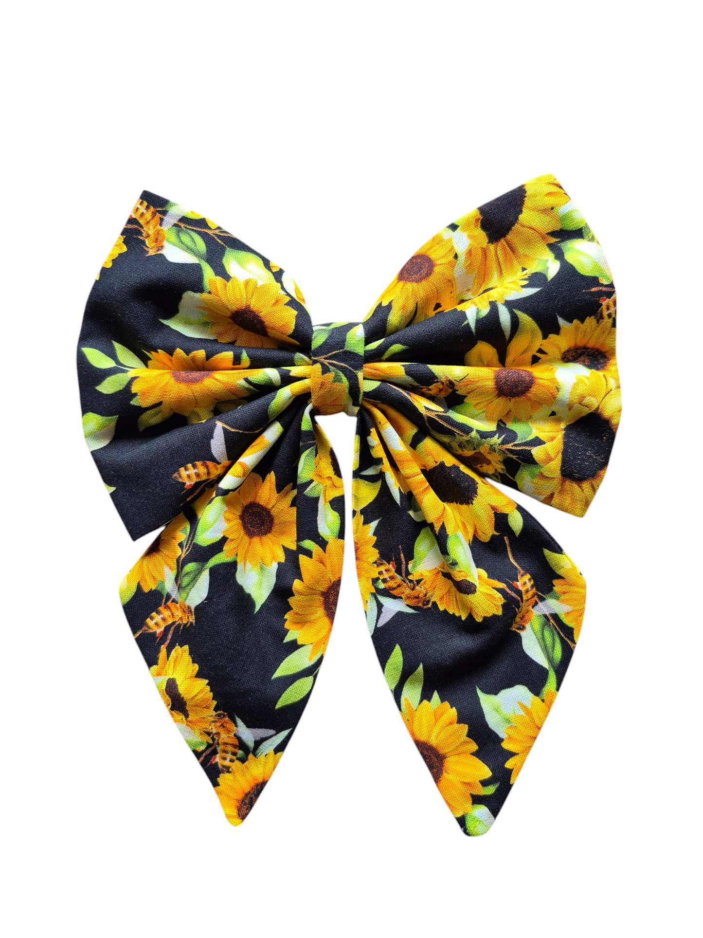 Sunflower Sailor Bow