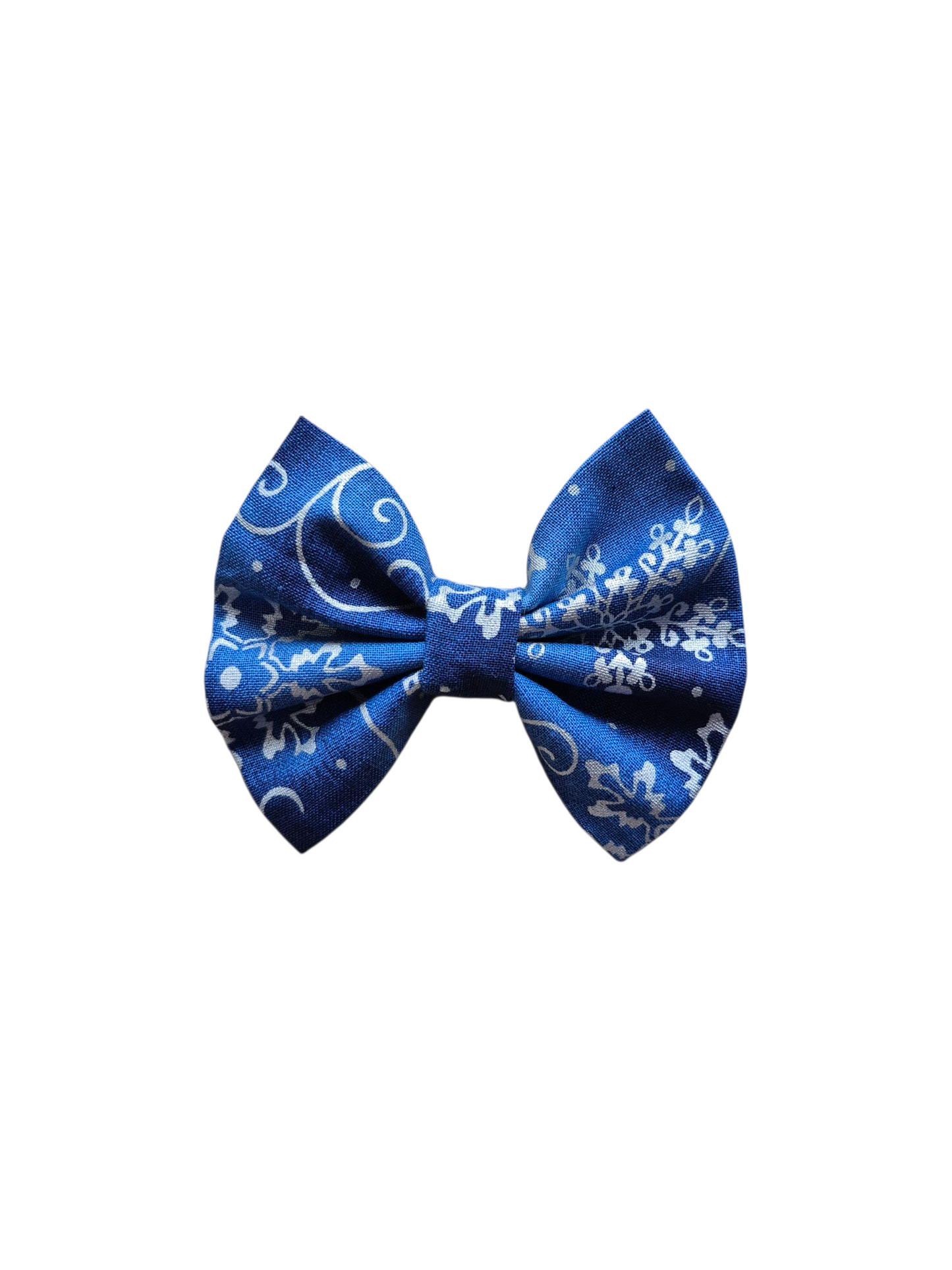 Blue Winter Bow