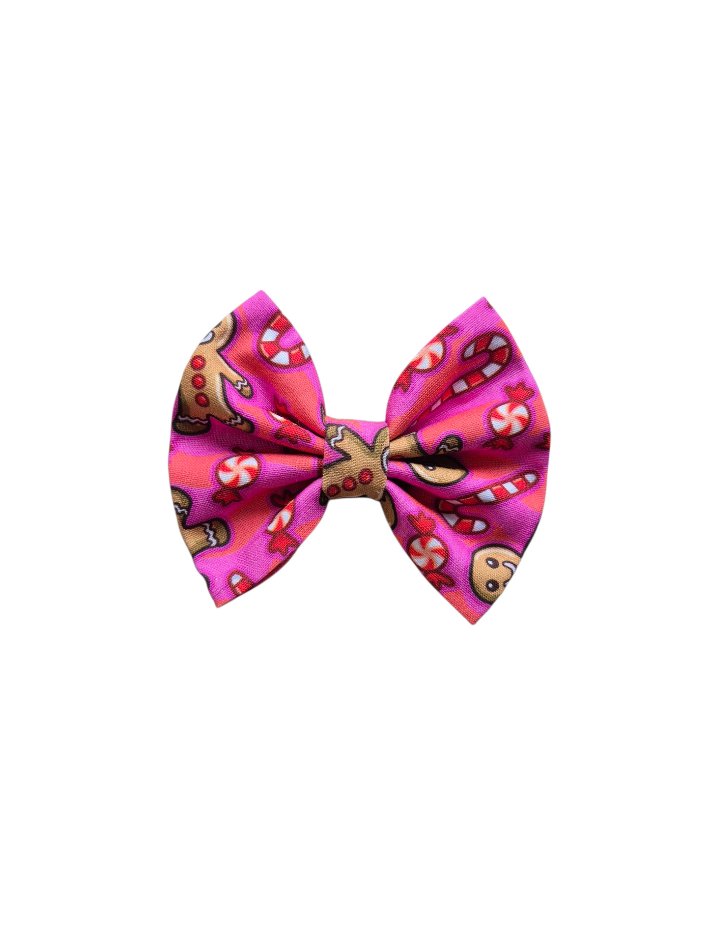 Pink Gingerbread Bow