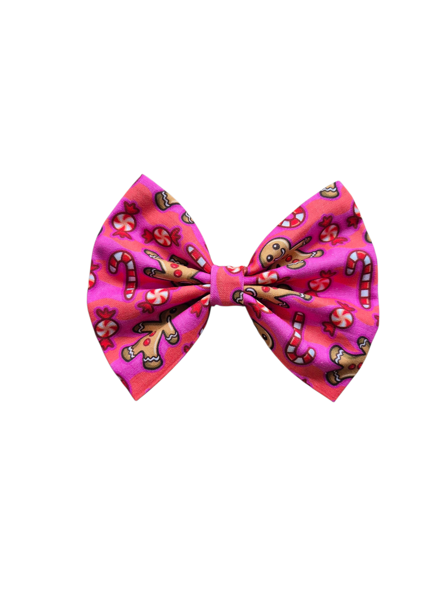 Pink Gingerbread Bow