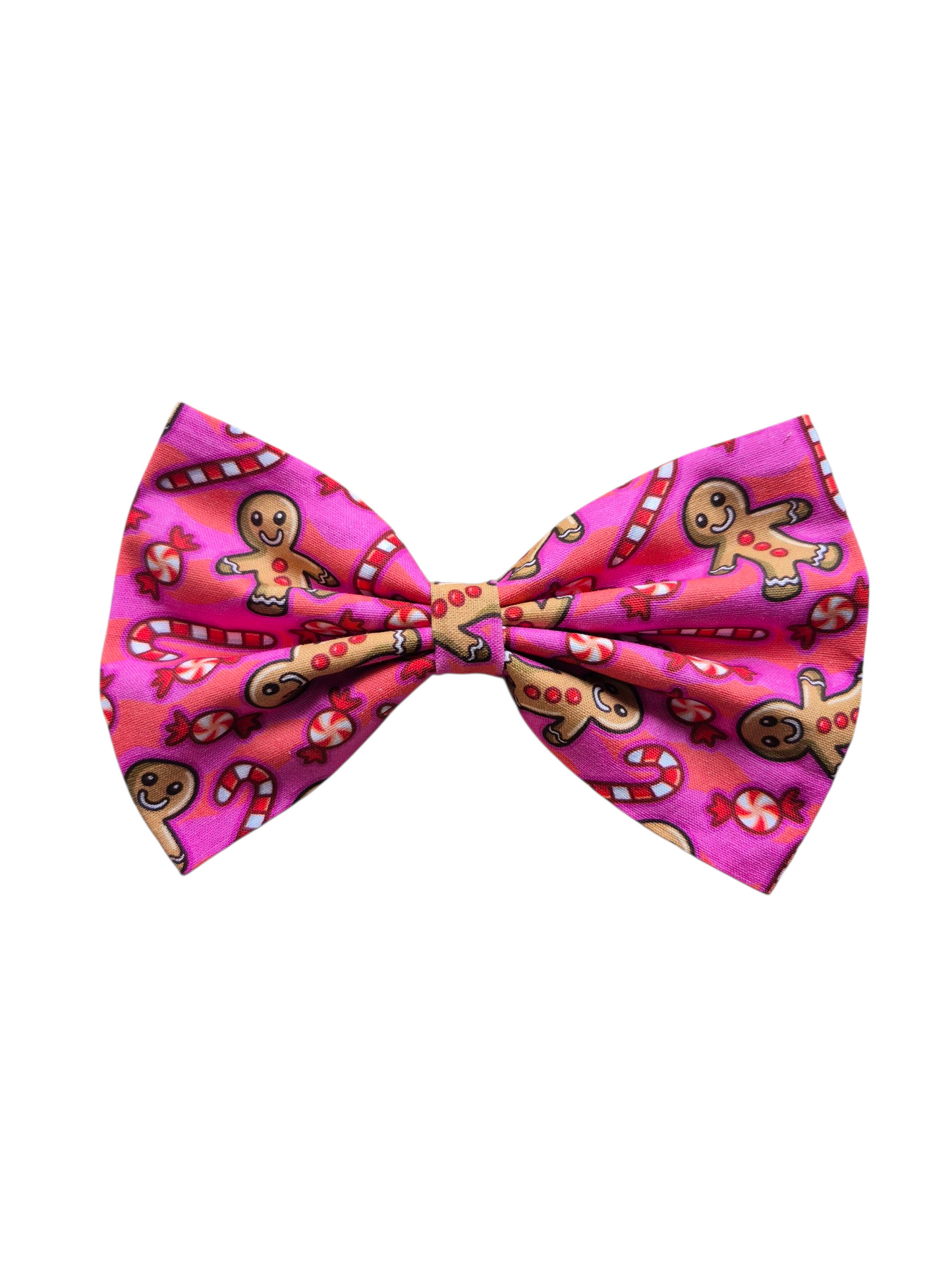 Pink Gingerbread Bow